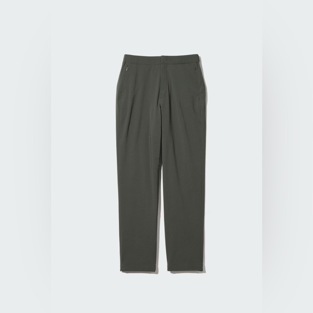 Uniqlo heattech pants green new